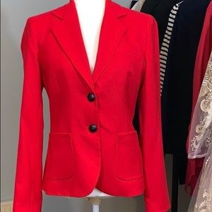 J Crew Red Blazer
